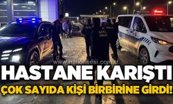 Hastane karıştı, çok sayıda kişi birbirine girdi!