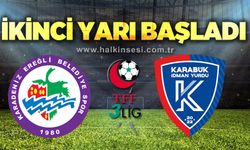 Kdz. Ereğli Belediyespor - Karabük İdman Yurdu | Canlı Anlatım