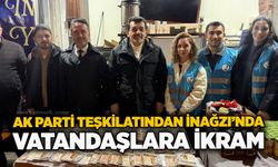 AK Parti Teşkilatından İnağzı’nda vatandaşlara ikram