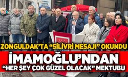 Zonguldak'ta "Silivri mesajı okundu: İmamoğlu'ndan "Her şey çok güzel olacak" mektubu