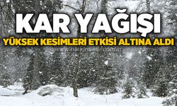 Yüksek kesimlerde kar kalınlığı 1 metreyi aştı