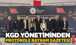 KGD Yönetiminden protokole Bayram Gazetesi