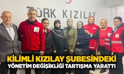 Kilimli Kızılay şubesindeki yönetim değişikliği tartışma yarattı