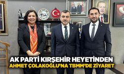 AK Parti Kırşehir heyetinden Ahmet Çolakoğlu’na TBMM’de ziyaret