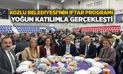 Kozlu Belediyesi’nin iftar programı yoğun katılımla gerçekleşti