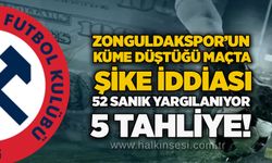 Zonguldakspor’un küme düştüğü maçta şike iddiası: 52 sanık yargılanıyor, 5 Tahliye!
