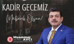 Milletvekili Avcı’dan Kadir gecesi mesajı