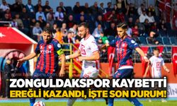 Zonguldakspor kaybetti, Ereğli kazandı, işte son durum!