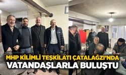 MHP Kilimli Teşkilatı Çatalağzı’nda vatandaşlarla buluştu