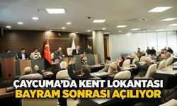 Çaycuma’da kent lokantası bayram sonrası açılıyor
