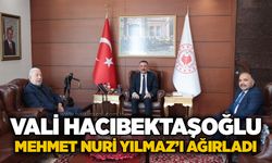 Vali Hacıbektaşoğlu, Mehmet Nuri Yılmaz’ı ağırladı