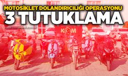 Motosiklet dolandırıcılığı operasyonu: 3 tutuklama