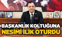 Başkanlık koltuğunda Nesimi İlik oturdu