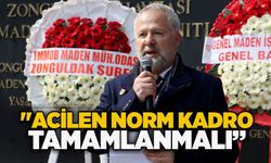 GMİS Genel Başkan Yardımcısı İsa Mutlu yetkililere seslendi:"Acilen norm kadro tamamlanmalı”
