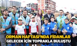 Orman Haftası’nda fidanlar gelecek için toprakla buluştu