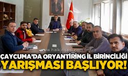 Çaycuma’da Oryantiring İl Birinciliği Yarışması başlıyor