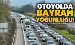 Otoyolda bayram yoğunluğu artarak devam ediyor