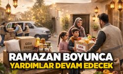 Ramazan boyunca yardımlar devam edecek
