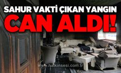 Sahur vakti çıkan yangında 75 yaşındaki kadın hayatını kaybetti