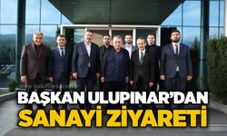 Başkan Ulupınar’dan sanayi ziyareti