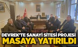 Devrek’te sanayi sitesi projesi masaya yatırıldı