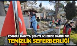 Zonguldak’ta şehitliklerde bakım ve temizlik seferberliği