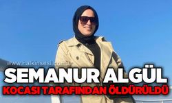 Eşini öldürüp ateşe verdi