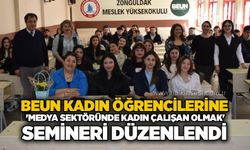 BEUN kadın öğrencilerine 'Medya sektöründe kadın çalışan olmak' semineri düzenlendi