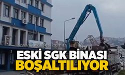 Eski SGK binası boşaltılıyor
