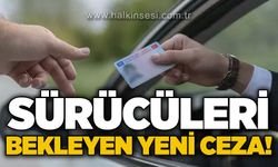 Sürücüleri bekleyen yeni ceza!