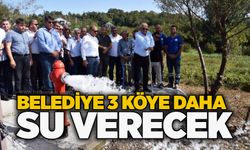 Belediye 3 köye daha su verecek
