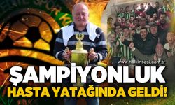 Şampiyonluk hasta yatağında geldi!