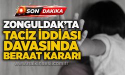 Zonguldak’ta taciz iddiası davasında beraat kararı