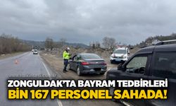Zonguldak’ta bayram tedbirleri: Bin 167 personel sahada!