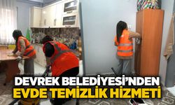 Devrek Belediyesi’nden evde temizlik hizmeti