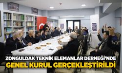 Zonguldak Teknik Elemanlar Derneği’nde Genel Kurul gerçekleştirildi