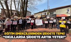Eğitim emekçilerinden şiddete tepki: “Okullarda şiddete artık yeter!”