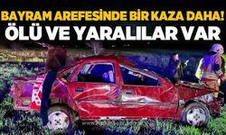 Bayram arefesinde ölümlü trafik kazası: 1 ölü, 3 yaralı