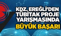 Kdz. Ereğli’den TÜBİTAK Proje yarışmasında büyük başarı