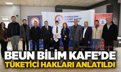 BEUN Bilim Kafe’de tüketici hakları anlatıldı