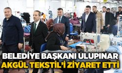 Devrek’te Akgül Tekstil’e ziyaret: “Üretenin Yanındayız”
