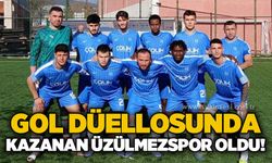Gol düellosunda kazanan Üzülmezspor oldu!