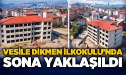 Vesile Dikmen İlkokulu'nda sona yaklaşıldı