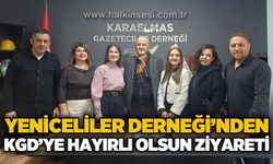 Yeniceliler Derneği’nden KGD’ye hayırlı olsun ziyareti