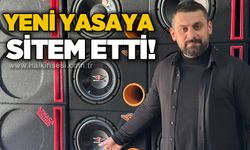 Yeni yasaya sitem etti