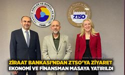 Ziraat Bankası’ndan ZTSO’ya ziyaret: Ekonomi ve finansman masaya yatırıldı