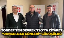 ZONDEF’ten Devrek TSO’ya ziyaret: “Zonguldak Günleri” görüşüldü