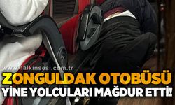 Zonguldak yolcu otobüsünde bir mağduriyet daha!