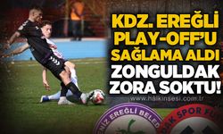 Ereğli Belediyespor Play-Off'u garantiledi, Zonguldakspor zora soktu...