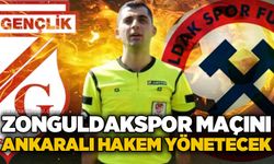 Zonguldakspor maçını Ankaralı hakem yönetecek